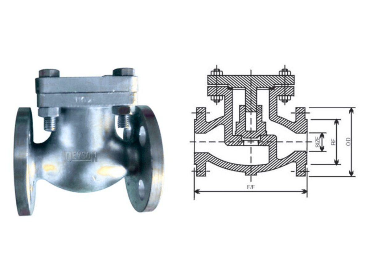 Lift Type Non-Return Valve